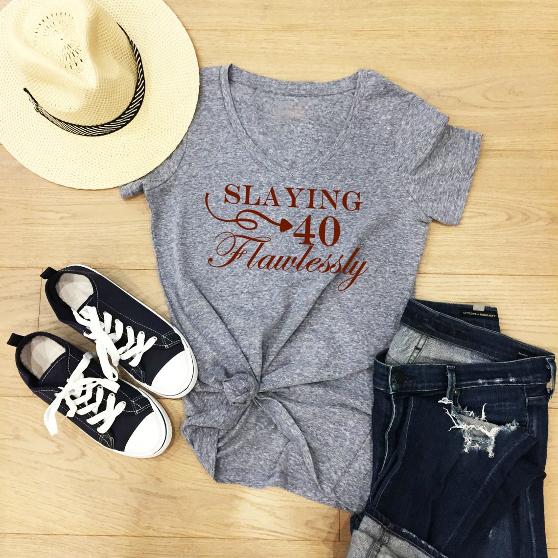 Download Slaying 40 Flawlessly SVG Birthday Slay Flawless SVG Cutting | Etsy