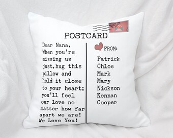 Download Postcard Pillow Etsy