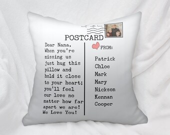 Download Postcard Pillow Etsy