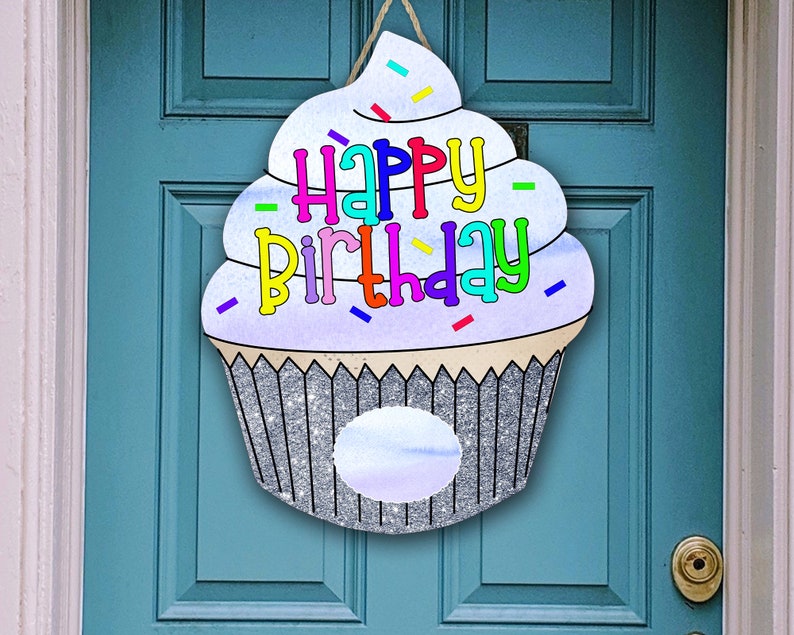 Dörrhängare för cupcakes, sublimeringsdesign, PNG för Aparecium-design, tom användning, torr raderpenna på ram, direkt nedladdning bild 1