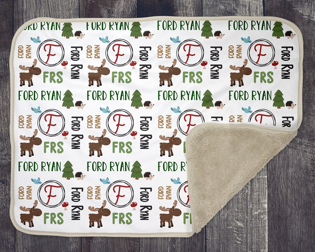 Baby Blanket Sublimation Template PNG and Smart Objects With