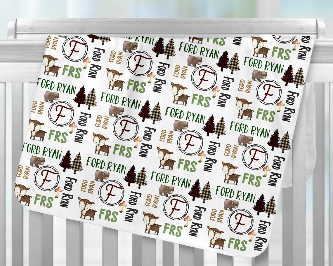 Baby Blanket Sublimation Template PNG and Smart Etsy