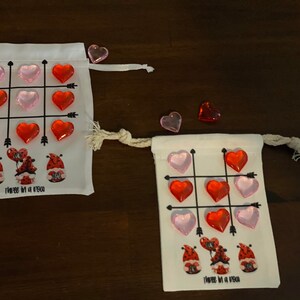 Sublimation Digital Design Tic Tac Toe Valentine Gnome Design PNG Download Digital ONLY not a cut file to make your own tic tac toe game