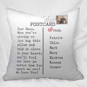 Digital Sublimation Design PNG Post Card con Pic Frame aggiungi testo e foto sul cuscino Usa su molti substrati Aggiungi nomi Miss You Aparecium