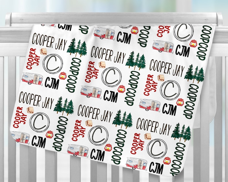 Baby Blanket Sublimation Template PNG and Smart Etsy