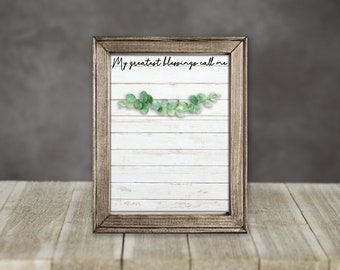 Sublimation Hardboard 8x10 My Greatests Blessings Call Me Bundle of 4 Digital Designs for Personalization Digital Download PNG U101