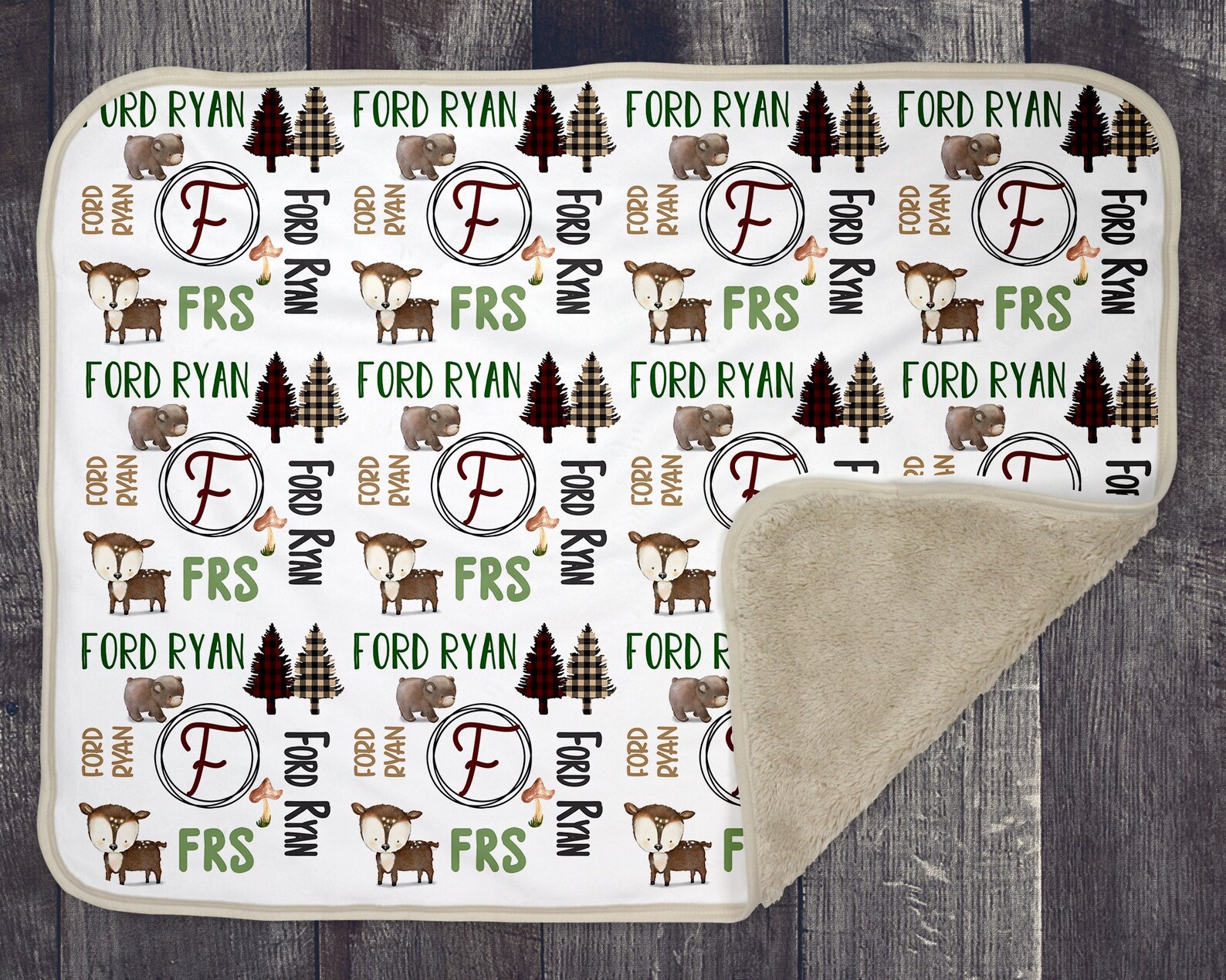 Baby Blanket Sublimation Template PNG and Smart Etsy