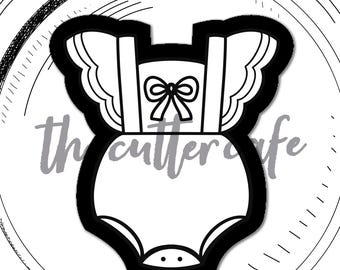 Summertime Romper / Baby Clothes / Baby Shower Cookie Cutter by thecuttercafe