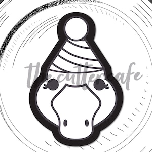 Birthday Goose / Silly Goose / Farm Cookie Cutter by thecuttercafe