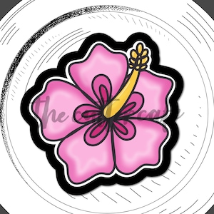 Hibiskus / Blume / Floral / Tropisch Cookie Cutter von thecuttercafe