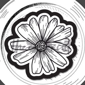 Imperfect Daisy / In Bloom / Floral Cookie Cutter by thecuttercafe