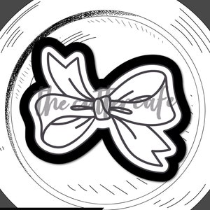 Bow 6 / Coquette Cookie Cutter by thecuttercafe