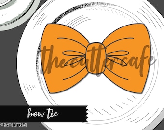 Bowtie Guy / Vlinderdas / Vaderdag Cookie Cutter door thecuttercafe