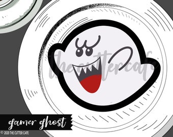 Ghost / Video Game / Gamer Cookie Cutter by thecuttercafe