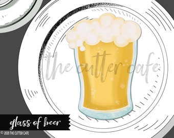 Bierglas Cookie Cutter von thecuttercafe