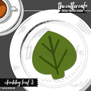 Chubby Leaf 3 / Fall Leaf Cookie Cutter by thecuttercafe