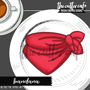 Bandana / Cowboy / Cowgirl Cookie Cutter by thecuttercafe