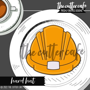 Hard Hat / Construction Cookie Cutter by thecuttercafe