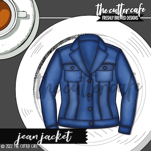 Jacket / Jean Jacket Cookie Cutter by thecuttercafe