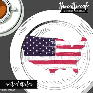 United States / USA / Election Cookie Cutter by thecuttercafe