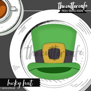 Lucky Hat / Saint Patrick&#39;s Day Cookie Cutter by thecuttercafe