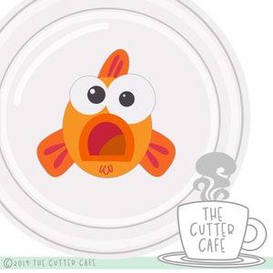 Run Away Goldfish Cookie Cutter