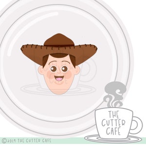 Cowboy Toy / Woody Inspired Cookie Cutter