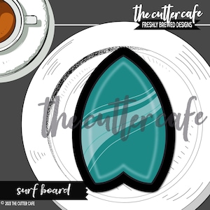 Chubby Surfboard / Summer Cookie Cutter by thecuttercafe
