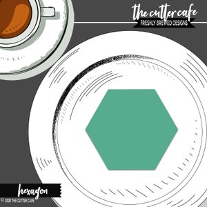 Hexagon Cookie Cutter by thecuttercafe