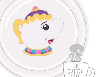 Mrs Potts / Teapot Cookie Cutter
