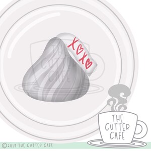 Kiss / Valentine Cookie Cutter