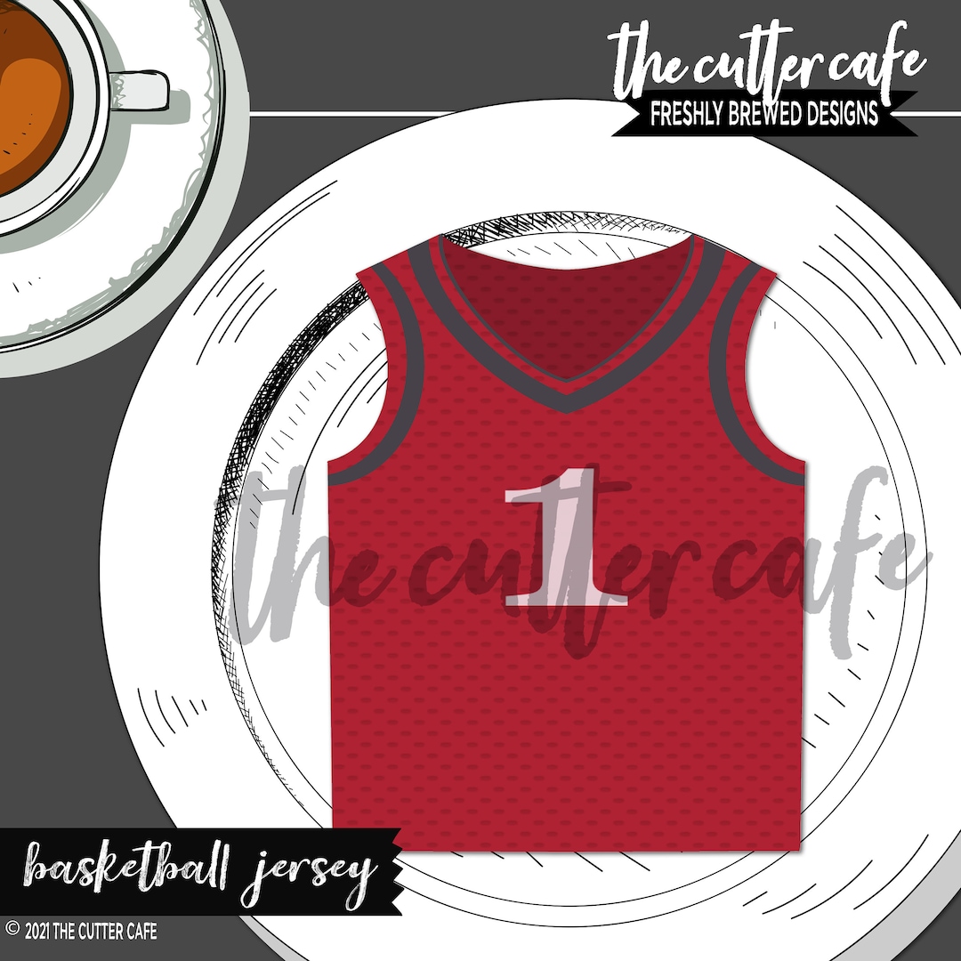 Basketball Jersey Cookie Cutter by Thecuttercafe Etsy