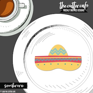 Sombrero / Cinco De Mayo Cookie Cutter by thecuttercafe