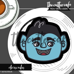 Dracula / Vampire / Halloween Cookie Cutter by thecuttercafe