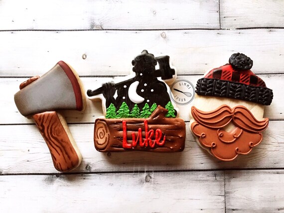 Lumberjack cookie cutters deals