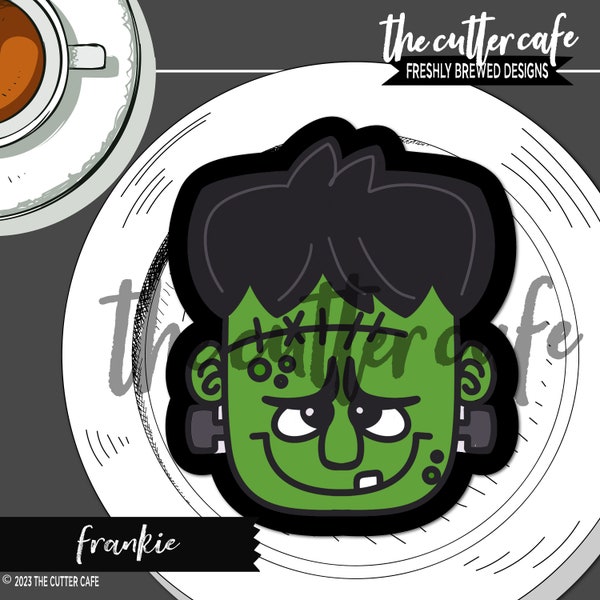 Frankie / Frankenstein / Halloween Cookie Cutter by thecuttercafe