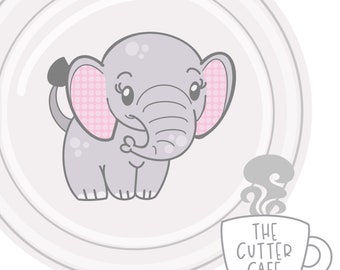 Standing Elephant Cookie Cutter