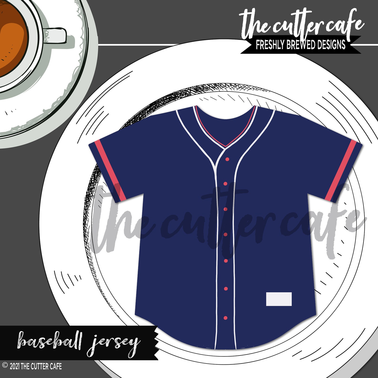 Baseball Jersey Cookie Cutter by Thecuttercafe Etsy