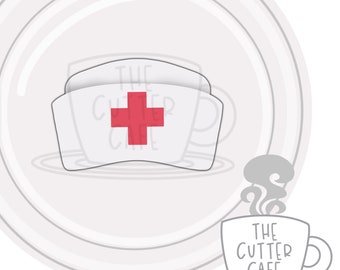 Nurse Hat / Nursing Cookie Cutter