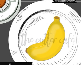 Bananen-Cookie-Cutter von thecuttercafe