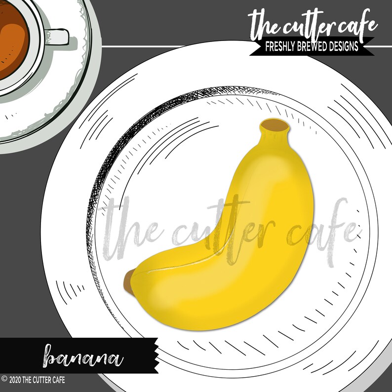 Banana Cookie Cutter par thecuttercafe image 1