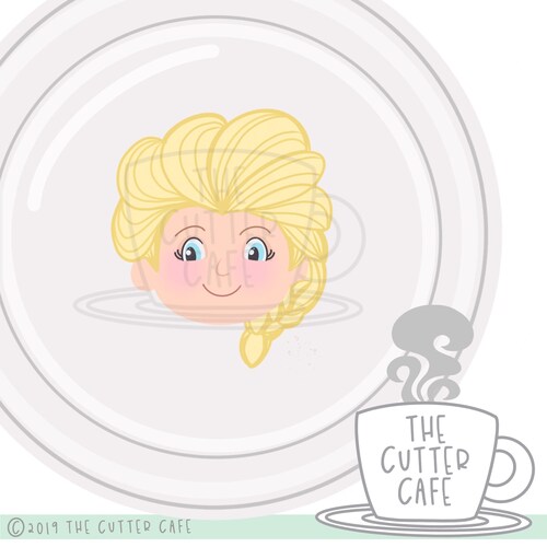 Ice Princess / Frozen / Anna Inspired Cookie Cutter Etsy