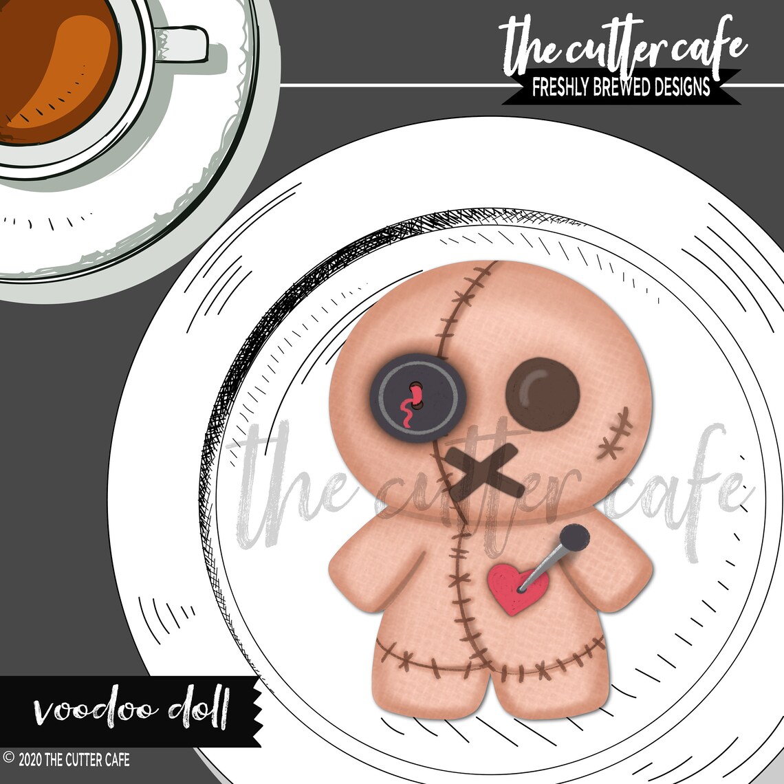 Voodoo Doll / Halloween / Gingerbread Man Cookie Cutter by Etsy