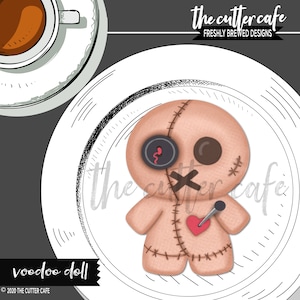 VooDoo Doll / Halloween / Gingerbread Man Cookie Cutter by thecuttercafe