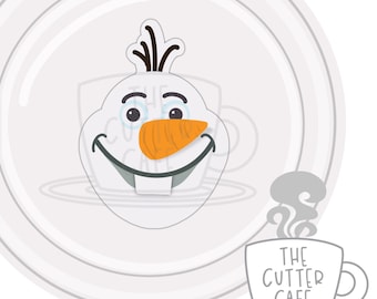 Snowman/ Frozen / Olaf Inspired Cookie Cutter