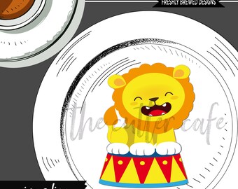 Circus Lion Cookie Cutter by thecuttercafe