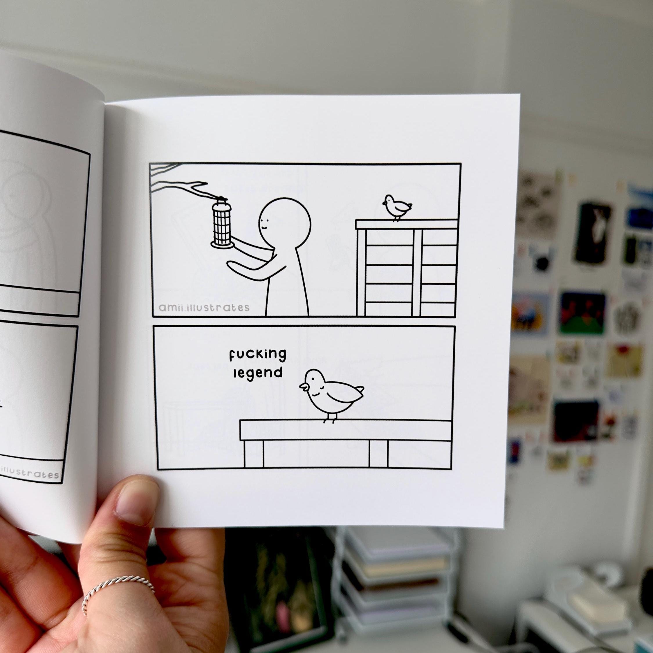 Simply Absurd Funny 'simply Absurd' Comic Strip Book, Hilarious Cartoon Jokes, Unique ...