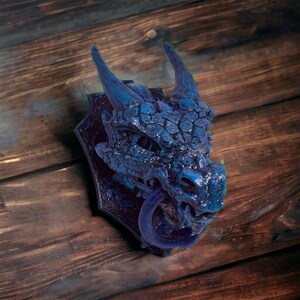 Custom Made Dragon Door Knocker Any Colours 3D Printed PLA home Gothic Decor image 3