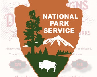 National Park Service SVG – Laser Engraving & CNC Router Files (Digital Download)