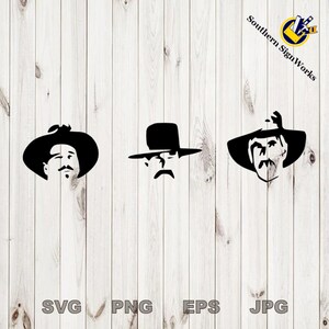 Western - Old West - Doc Holiday - Wyatt Earp - SVG